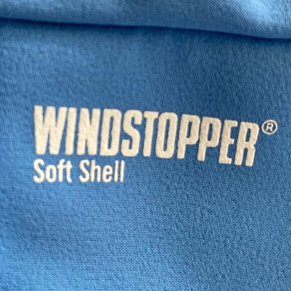 Peak Performance Windstopper Soft Shell Blacklight Hooded Fitted Jacket Blue S - Picture 5 of 16
